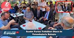 Saadet Partisi Yetkilileri Düzce’de Vatandaşlarla Buluştu