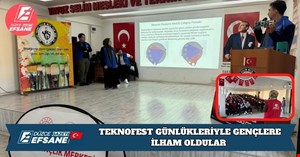 TEKNOFEST GÜNLÜKLERİYLE GENÇLERE İLHAM OLDULAR
