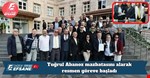 Tuğrul Abanoz mazbatasını alarak resmen göreve başladı