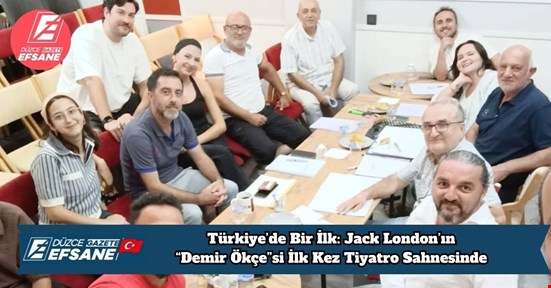 Türkiye’de Bir İlk: Jack London’ın “Demir Ökçe”si İlk Kez Tiyatro Sahnesinde