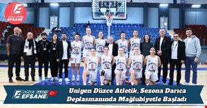 Unigen Düzce Atletik, Sezona Darıca Deplasmanında Mağlubiyetle Başladı