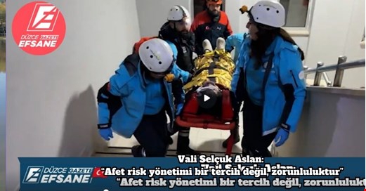 Vali Selçuk Aslan: “Afet risk yönetimi bir tercih değil, zorunluluktur”