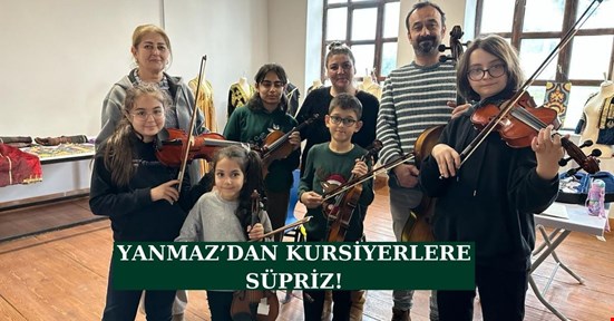 YANMAZ’DAN KURSİYERLERE SÜPRİZ