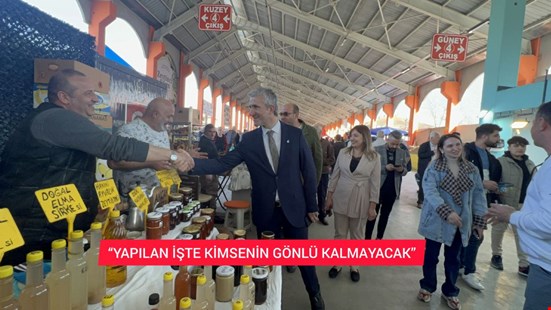 “YAPILAN İŞTE KİMSENİN GÖNLÜ KALMAYACAK”