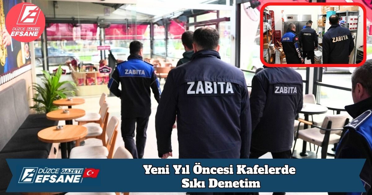Yeni Yıl Öncesi Kafelerde Sıkı Denetim