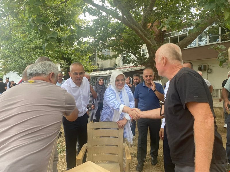 AK PARTİ MELENAĞZI'NA ÇIKARMA YAPTI