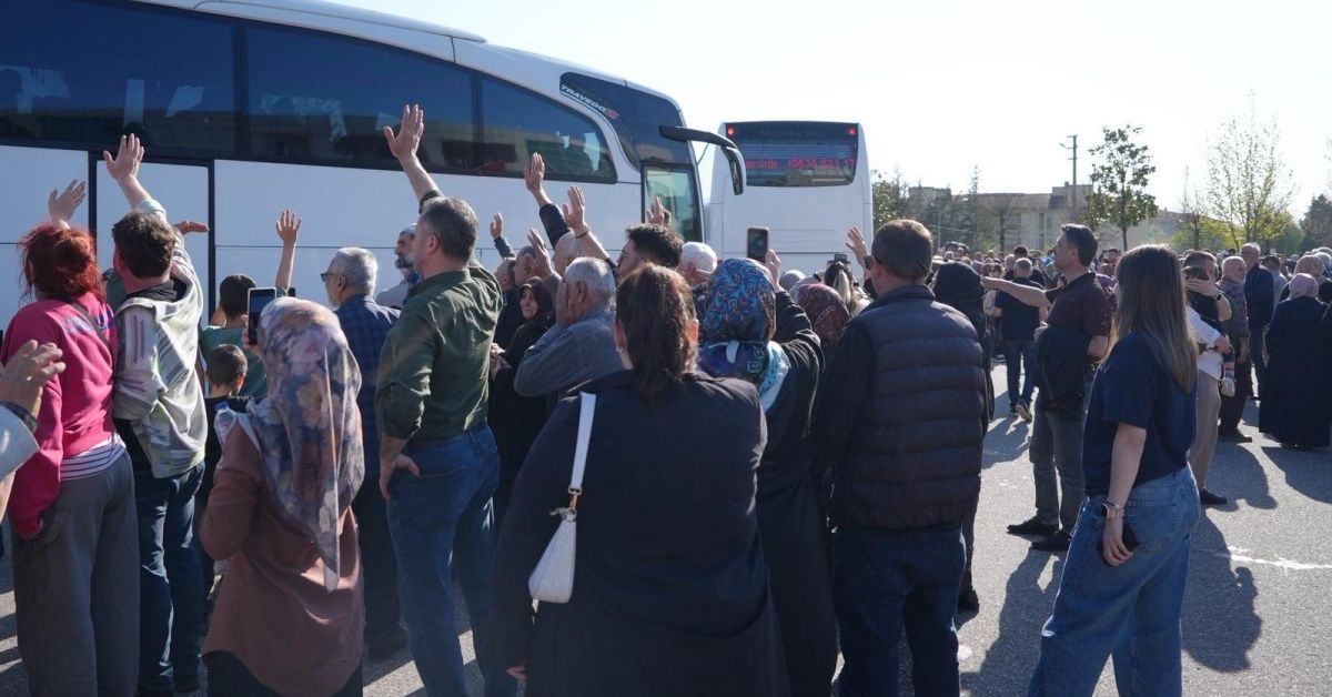 191 hacı adayı yolcu edildi
