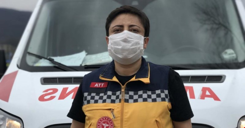 Ambulans şoförü Ünal: Kadınların yapamayacağı iş yok!