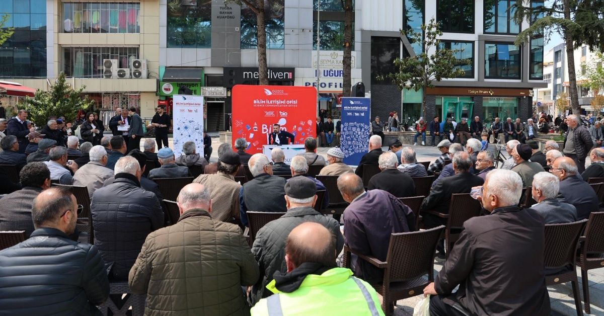 BİLİM KAFE ETKİNLİĞİNE HALKTAN BÜYÜK İLGİ