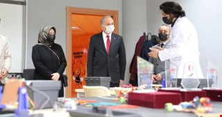 Başkan Özlü, okul ziyareti yaptı