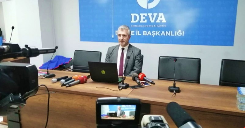 DEVA Partisi'nden basın toplantısı!