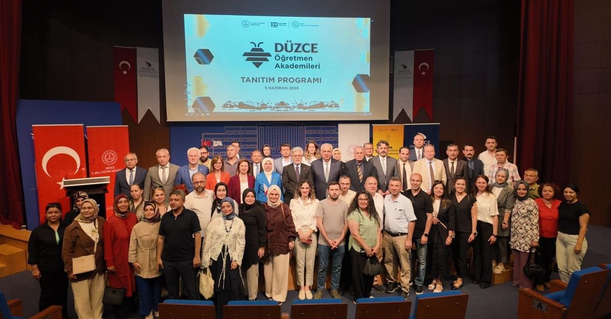 DÜZCE ÖĞRETMEN AKADEMİLERİ AÇILIŞ PROGRAMI GERÇEKLEŞTİRİLDİ.