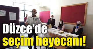 Düzce'de seçim heyecanı!
