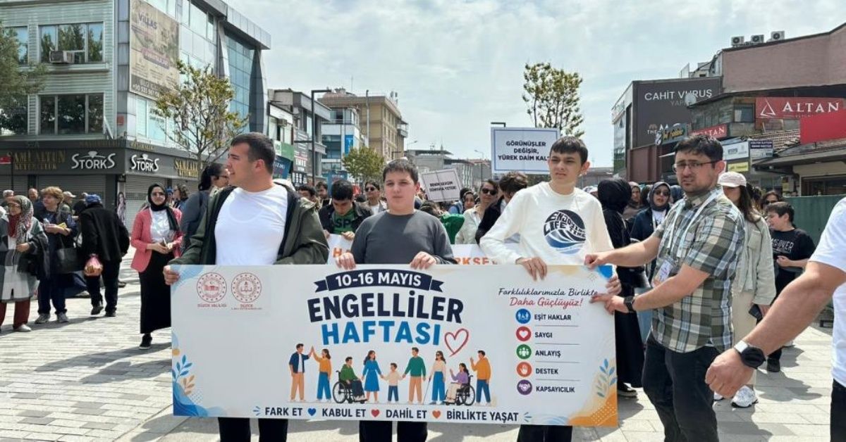 Engelliler Haftası yürüyüşle başladı