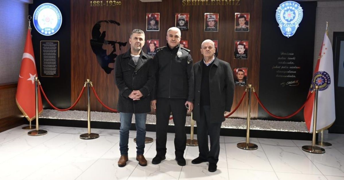 Ergüder, Şehit Polis Turgut Külünk'ün ailesini ağırladı