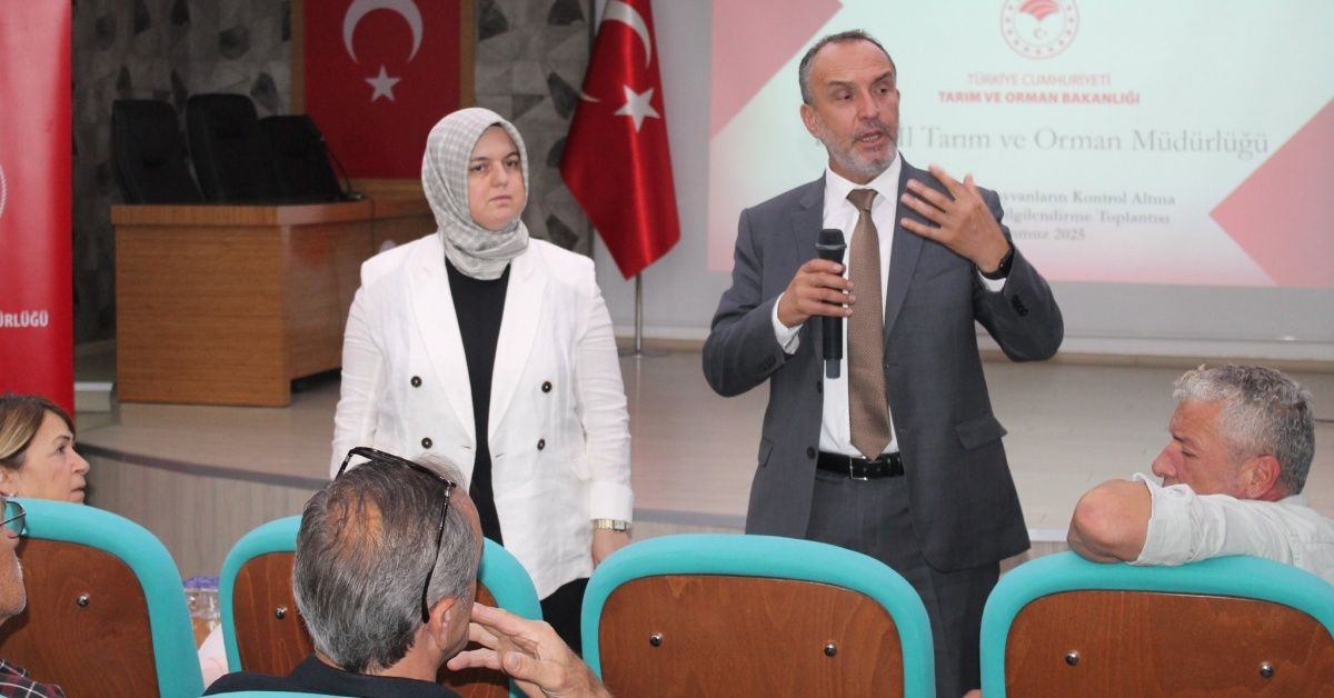Kedi-köpek kayıt sistemi hakkında muhtarlara bilgilendirme yapıldı