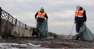 Köşe bucak temizlik yaptılar!