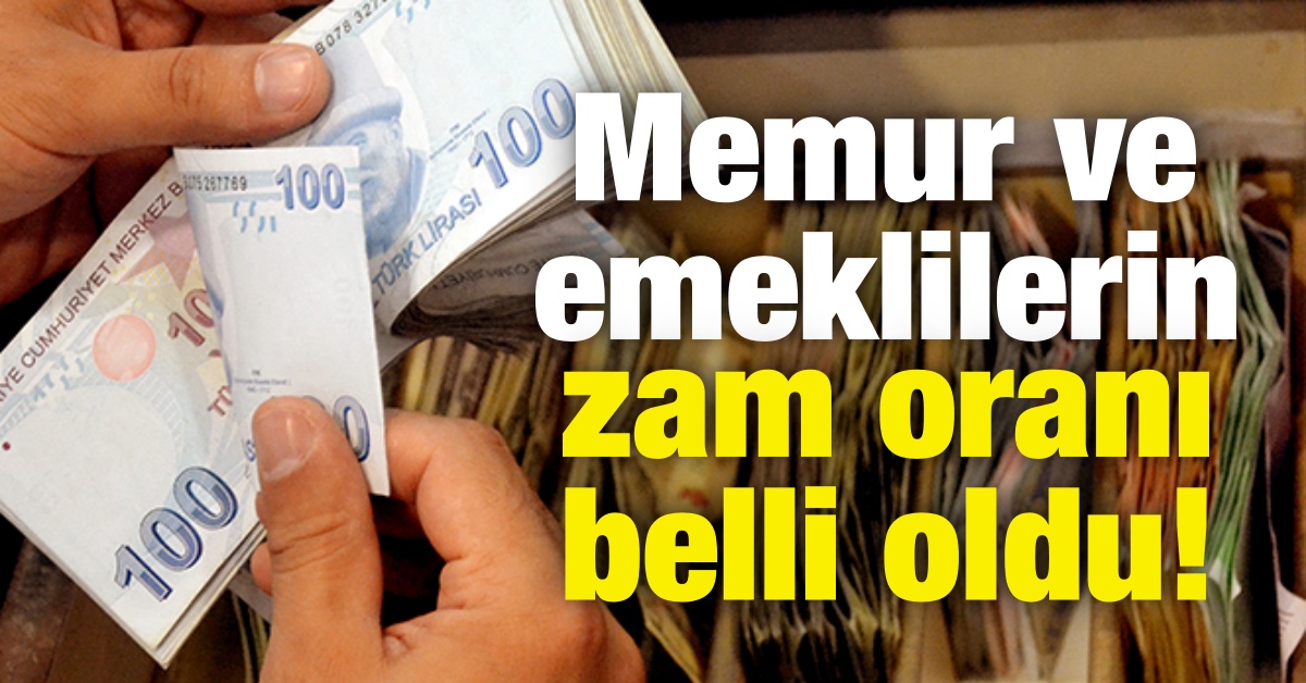 Memur Ve Emeklilerin Zam Oranı Belli Oldu! | Burası Düzce