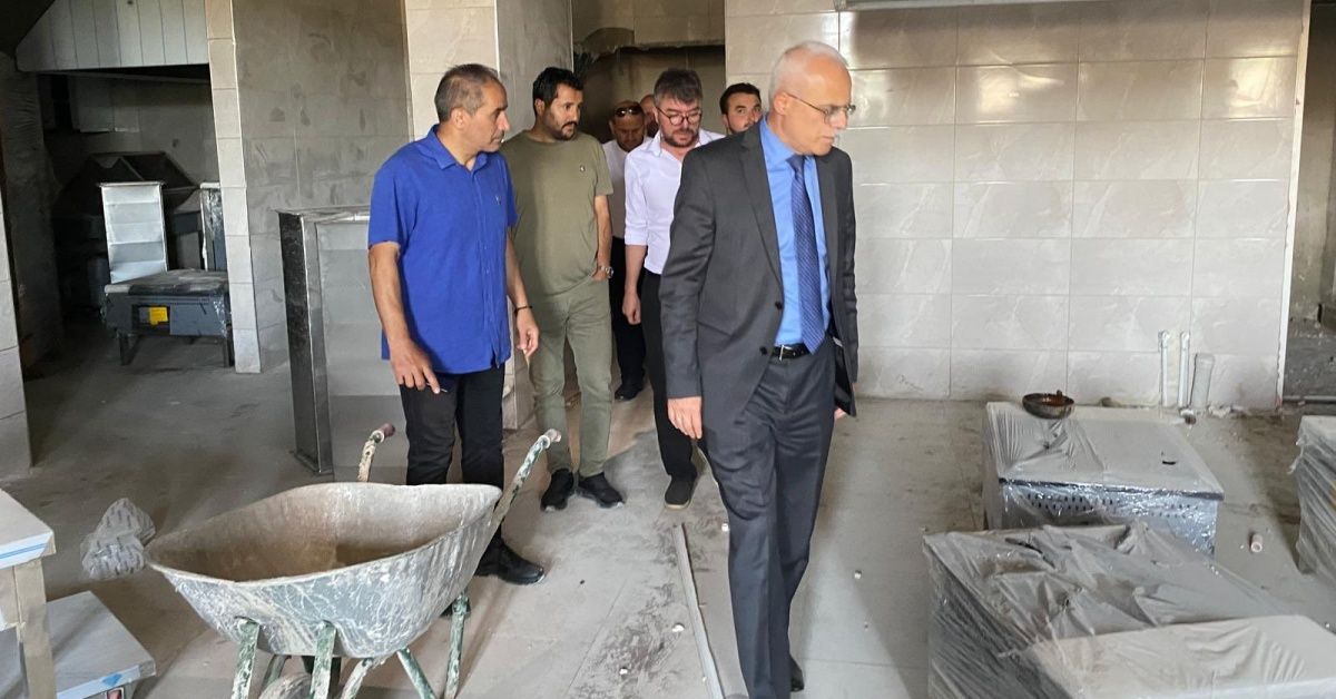 ÖĞRENCİ YURDUNDA SON DURUM İNCELENDİ