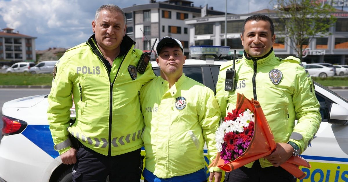 OĞUZ KAAN’IN POLİSLİK HAYALİ GERÇEK OLDU