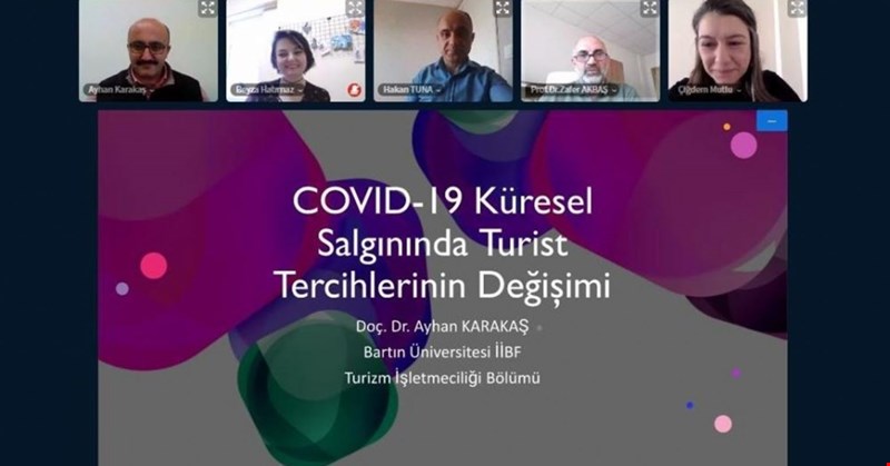 Pandeminin turizme etkisi anlatıldı