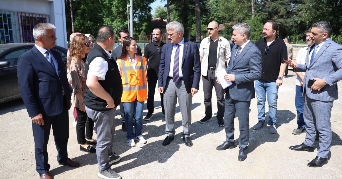UZUNMUSTAFA İLKOKULU EK BİNASINDA İNCELEMELER YAPILDI
