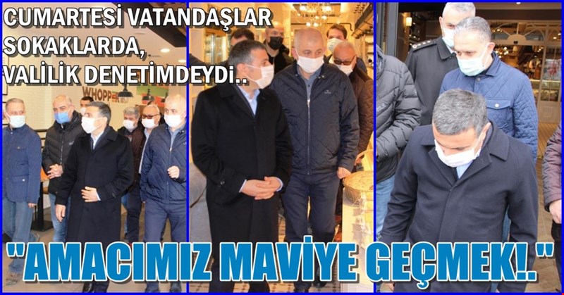 Vali Atay; ‘Mavi iller arasına girmek için uğraşıyoruz’