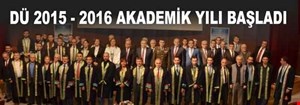 DÜ 2015-2016 Akademik yılı başladı