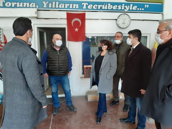 İYİ Partiden sanayi esnafına ziyaret