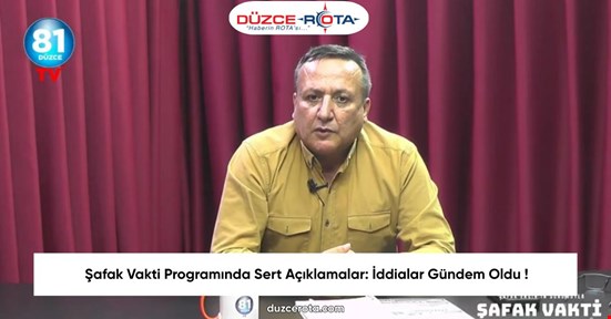 Şafak Vakti Programında Sert Açıklamalar: İddialar Gündem Oldu !