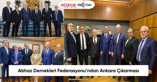 Abhaz Dernekleri Federasyonu’ndan Ankara Çıkarması