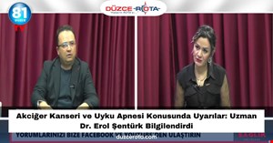 Akciğer Kanseri ve Uyku Apnesi Konusunda Uyarılar: Uzman Dr. Erol Şentürk Bilgilendirdi