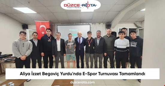 Aliya İzzet Begoviç Yurdu'nda E-Spor Turnuvası Tamamlandı