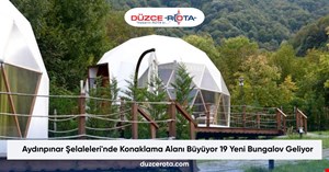 Aydınpınar Şelaleleri'nde Konaklama Alanı Büyüyor 19 Yeni Bungalov Geliyor