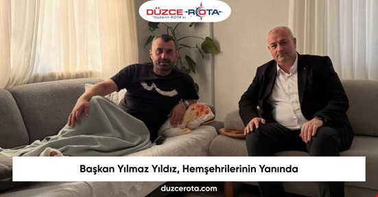 Başkan Yılmaz Yıldız, Hemşehrilerinin Yanında