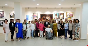 BELMEK KURSİYERLERİNİN ESERLERİ GÖRÜCÜYE ÇIKTI