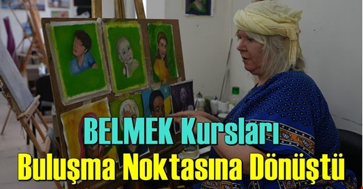 BELMEK RESİM KURSLARI İLGİ GÖRÜYOR