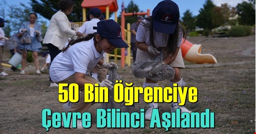ÇEVRE KAHRAMANLARI MESAJ VERDİ