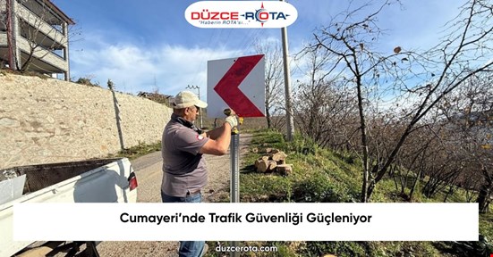 Cumayeri’nde Trafik Güvenliği Güçleniyor