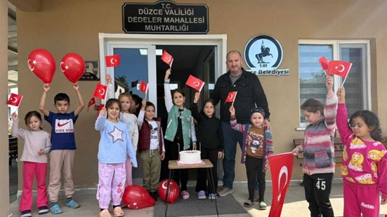 Dedeler Mahallesi'nde 29 Ekim Cumhuriyet Bayramı Coşkusu