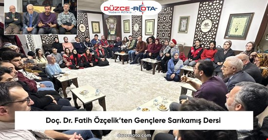 Doç. Dr. Fatih Özçelik’ten Gençlere Sarıkamış Dersi