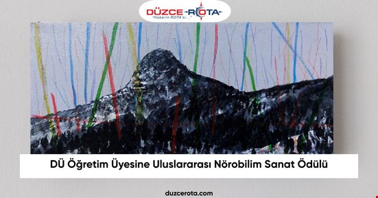 DÜ Öğretim Üyesine Uluslararası Nörobilim Sanat Ödülü