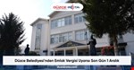 Düzce Belediyesi'nden Emlak Vergisi Uyarısı Son Gün 1 Aralık
