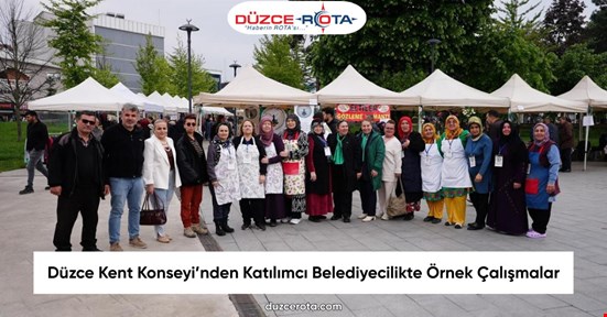 Düzce Kent Konseyi’nden Katılımcı Belediyecilikte Örnek Çalışmalar