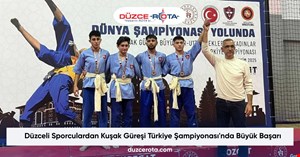 Düzceli Sporculardan Kuşak Güreşi Türkiye Şampiyonası'nda Büyük Başarı