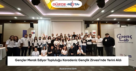 Gençler Merak Ediyor Topluluğu Karadeniz Gençlik Zirvesi’nde Yerini Aldı