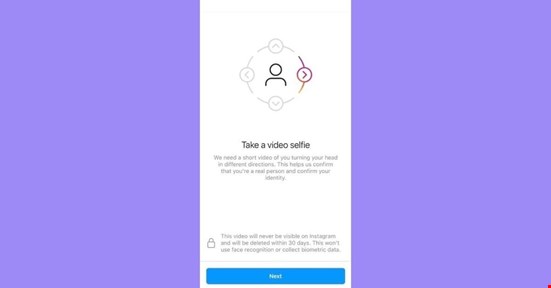 Instagram, yüzünüzden yaşınızı doğrulayacak