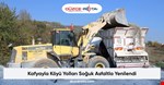Kafyayla Köyü Yolları Soğuk Asfaltla Yenilendi