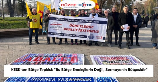 KESK’ten Bütçe Tepkisi: “Bu Bütçe Emekçilerin Değil, Sermayenin Bütçesidir”
