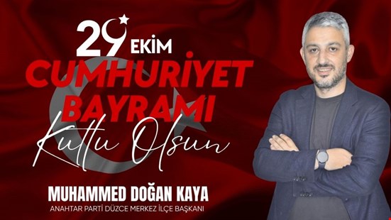 MUHAMMED DOĞAN KAYA  29 EKİM REKLAM ÇALIŞMASI